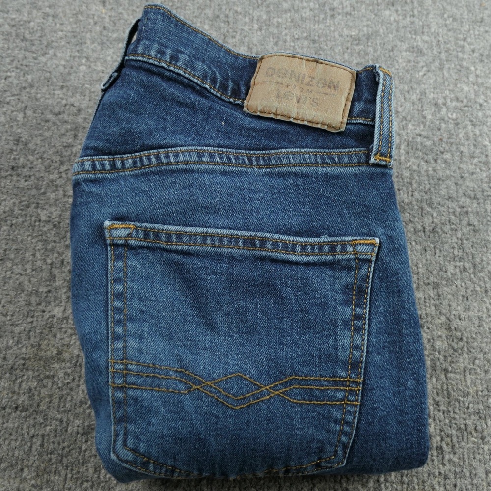 Denizen 285 Jeans Mens 30x30 Relaxed Fit Straight Leg Blue Denim Pants Casual